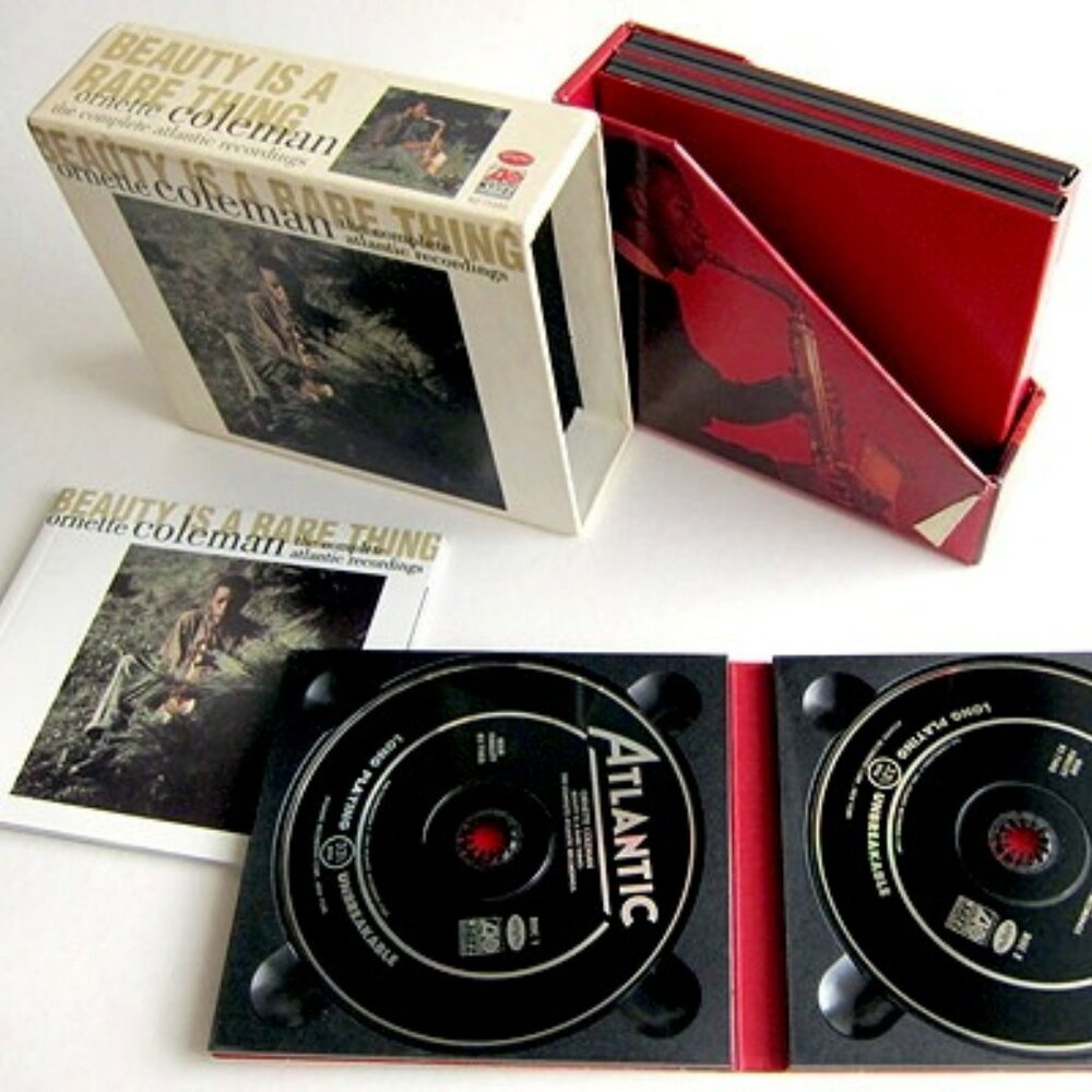 Ornette Coleman Beauty Is a Rare Thing Complete Atlantic Recordings NM 6 CD/Book